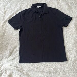 Sandro paris Men's Black Polo Shirt